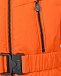 Оранжевая стеганая куртка с капюшоном Naumi | Фото 4
