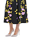 Черная юбка с цветочным принтом MSGM | Фото 9