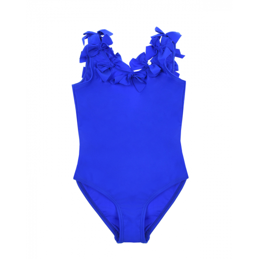 Синий купальник с бантами Tartine et Chocolat | Фото 1