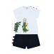 Комплект: футболка и шорты с принтом &quot;крокодилы&quot;  | Фото 1