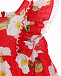 Красное платье с цветочным принтом Monnalisa | Фото 3