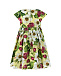 Платье из поплина с цветочным принтом Dolce&Gabbana | Фото 2