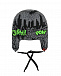 Темно-серая шапка с принтом &quot;комиксы&quot; Chobi | Фото 2