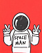 Красный свитшот с принтом &quot;Космонавт&quot; Stella McCartney | Фото 3
