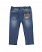 Голубые выбеленные джинсы Moschino | Фото 2