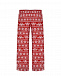 Пижама со скандинавским принтом, красная Dan Maralex | Фото 4