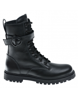 Высокие черные ботинки Moncler Черный, арт. 4F702 00 01AD1 999 | Фото 2