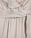 Бежевое платье DOROTHEA Pietro Brunelli | Фото 6
