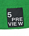Зеленая шапка бини 5 Preview | Фото 3