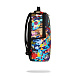 Рюкзак &quot;Разноцветный камуфляж&quot; SLICED AND DICED CAMO SprayGround | Фото 2