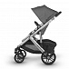 Коляска 2 в1 Vista 2018 JORDAN (black/grey melange) графитово-серый меланж UPPAbaby | Фото 3