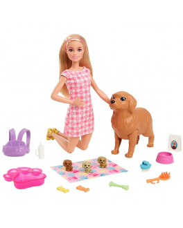 Игровой набор Barbie Новорожденные щенки  , арт. HCK75 | Фото 1