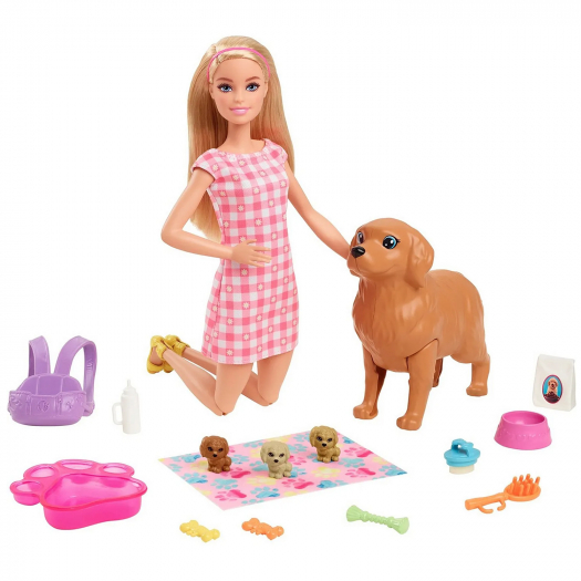 Игровой набор Barbie Новорожденные щенки  | Фото 1