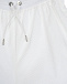 Белые шорты с поясом на кулиске Brunello Cucinelli | Фото 3