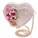 Розовая сумка в форме сердца, 15x15x18 см Monnalisa | Фото 1