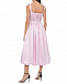 Розовое атласное платье Vivetta | Фото 3