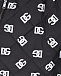 Черные стеганые шорты со сплошным лого Dolce&Gabbana | Фото 3