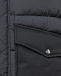 Удлиненная черная куртка с накладными карманами Herno | Фото 5