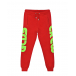 Красные спортивные брюки для мальчиков GCDS | Фото 1