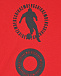 Красная футболка с принтом &quot;круги&quot; Bikkembergs | Фото 3