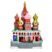 Новогодний сувенир &quot;Деревенский Кремль&quot; LED с адаптером, 22,3x20,3x34,5 см Timstor | Фото 1