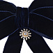 Синий бархатный галстук-бабочка Aletta | Фото 3