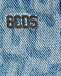 Юбка из денима с принтом из лого с вырезом сзади GCDS | Фото 8