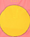 Купальник с желтым кругом, розовый MARNI | Фото 3