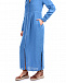 Синее платье-рубашка 120% Lino | Фото 8