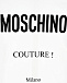 Белая рубашка с логотипом Moschino | Фото 4