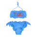 Голубой купальник с надписью &quot;Ti amo&quot; Alberta Ferretti | Фото 1