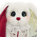 Игрушка Зайка &quot;Белый кролик&quot; в подарочной упаковке, 33 см Piglette | Фото 6