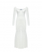 Платье из фактурной ткани, белое Charo Ruiz | Фото 1
