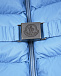 Голубой комбинезон с меховой отделкой Moncler | Фото 5