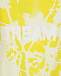 Желтый свитшот с абстрактным принтом MSGM | Фото 3