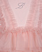 Розовое платье с рюшами Miss Blumarine | Фото 3