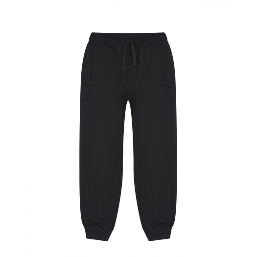 Базовые черные спортивные брюки Dolce&Gabbana | Фото 1
