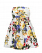 Платье с цветочным принтом Dolce&Gabbana | Фото 3
