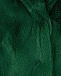 Зеленая шуба из эко-меха  | Фото 4