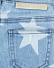 Голубые джинсы с принтом &quot;звезды&quot; Stella McCartney | Фото 4