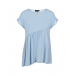 Голубая блуза с воланом для беременных Attesa | Фото 1