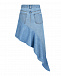 Асимметричная джинсовая юбка Forte dei Marmi Couture | Фото 4