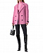 Двубортное пальто, розовое MSGM | Фото 2
