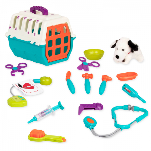 Набор игровой &quot;Ветеринар&quot; с переноской и мягкой игрушкой B Dot | Фото 1
