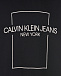 Черное платье-худи с логотипом Calvin Klein | Фото 4