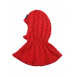 Красная шапка-шлем с аппликацией &quot;медвежонок&quot; Chobi | Фото 1