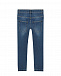 Голубые джинсы с коричневыми лампасами Fendi | Фото 2