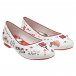 Белые туфли с красным кантом Dolce&Gabbana | Фото 1