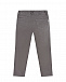 Серые брюки с поясом на резинке IL Gufo | Фото 2