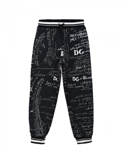 Спортивные брюки с логотипом Dolce&Gabbana | Фото 1